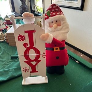 Avon Sledding Christmas Greeter